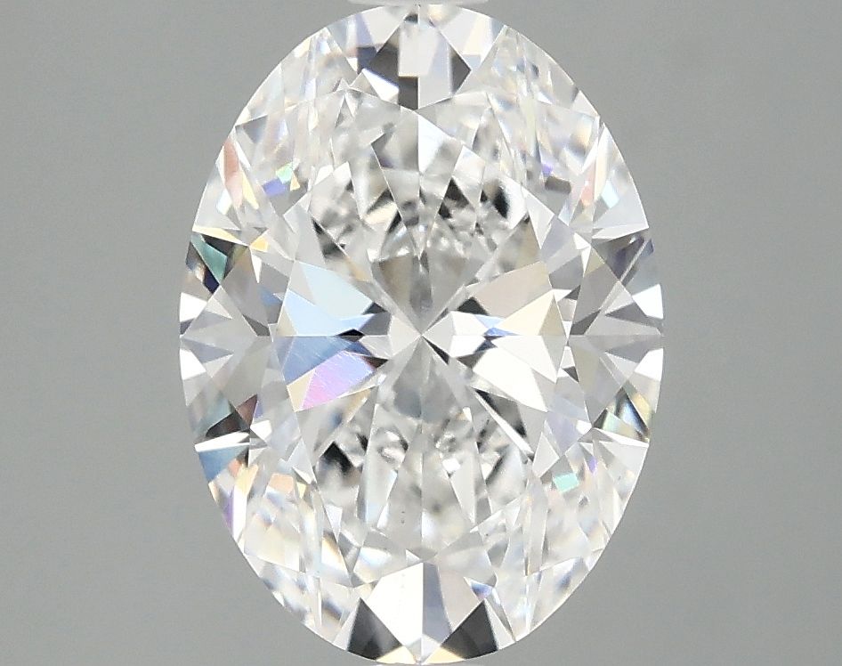 2.90 ct. oval Lab Grown Diamond front image