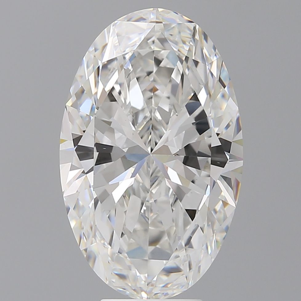 7.09 ct. oval Lab Grown Diamond front image