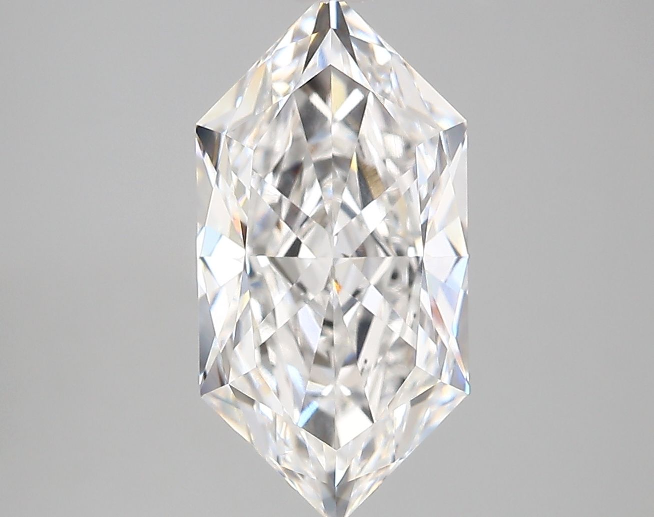 4.05 ct lab-grown Hexagonal Diamond