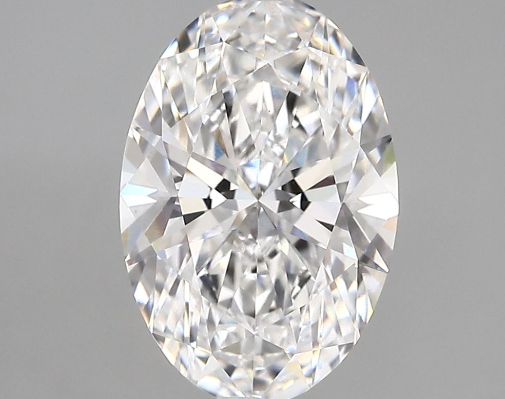 2.66 ct. oval Lab Grown Diamond front image