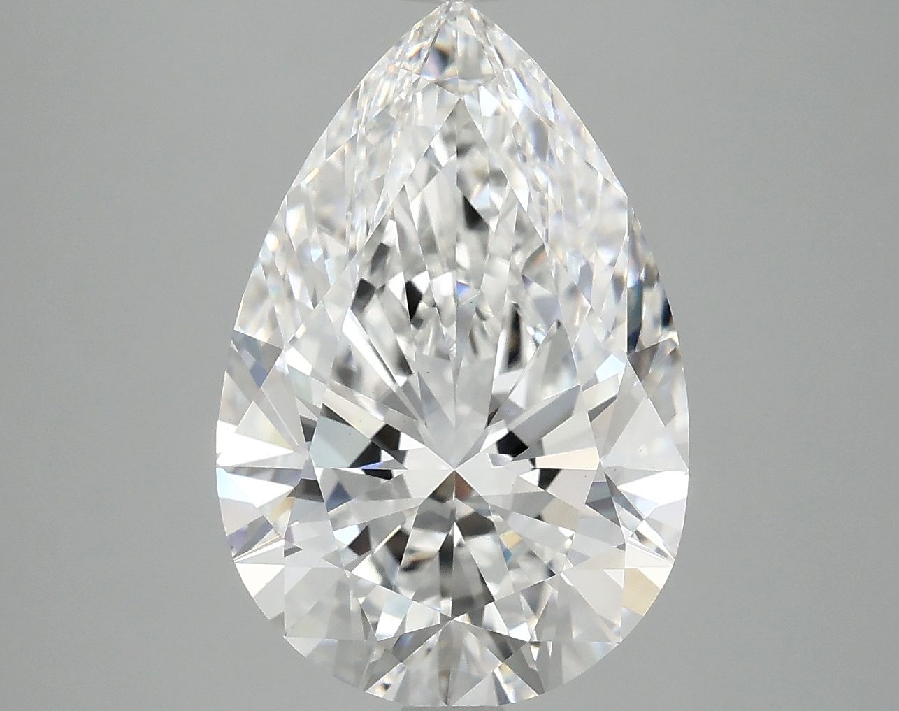 5.09 ct. pear Lab Grown Diamond front image