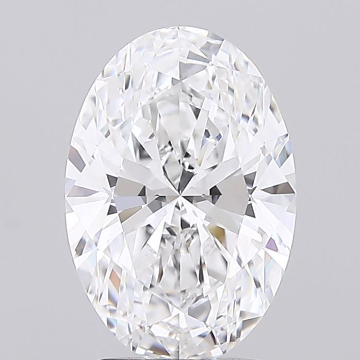 2.72 ct. oval Lab Grown Diamond front image