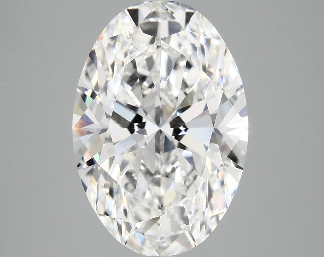 3.93 ct. oval Lab Grown Diamond front image