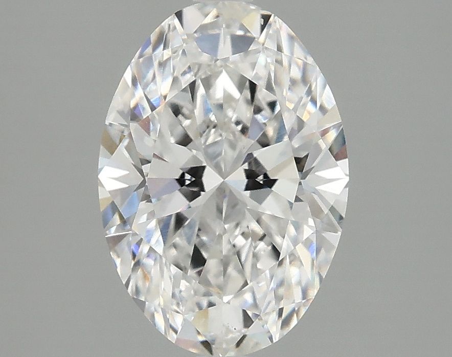 2.10 ct. oval Lab Grown Diamond front image