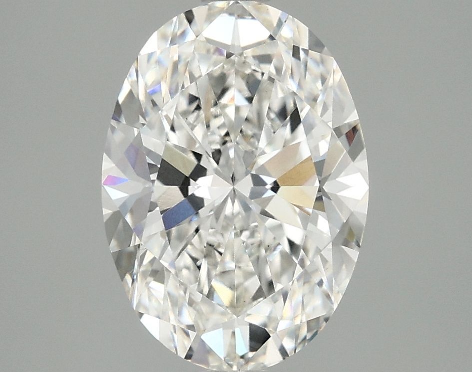 2.87 ct. oval Lab Grown Diamond front image