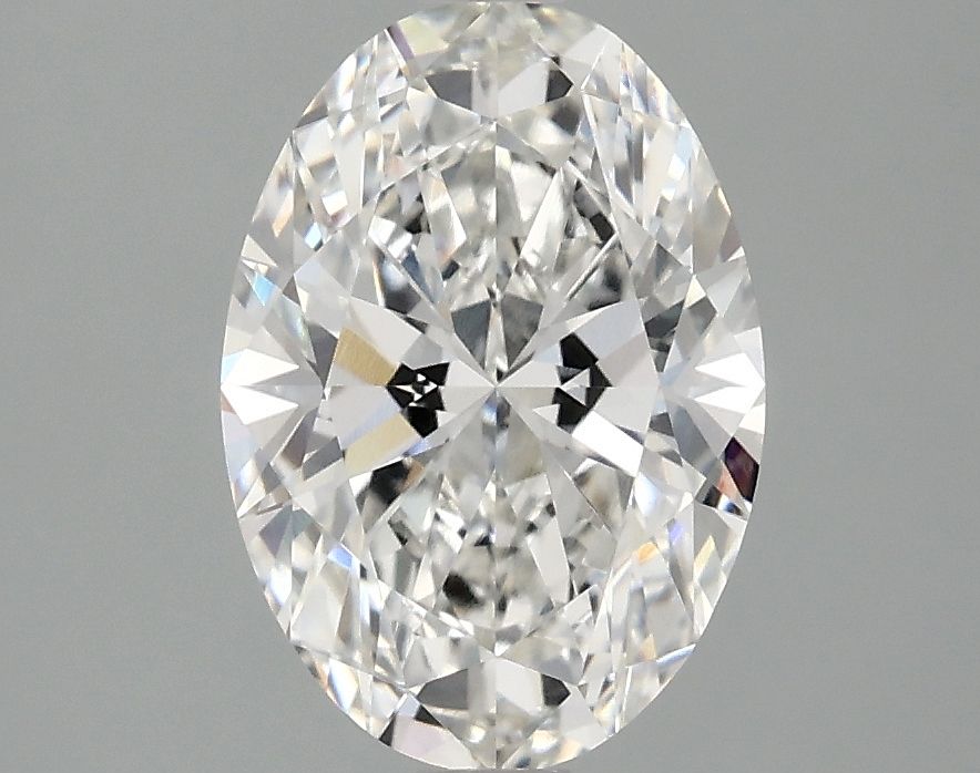 2.08 ct. oval Lab Grown Diamond front image