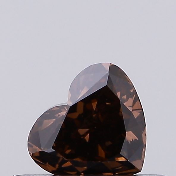 0.28ct Heart BROWN VS1