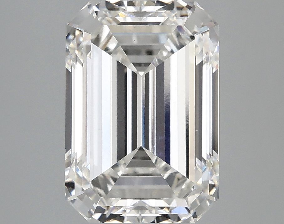 3.72 ct. emerald Lab Grown Diamond front image