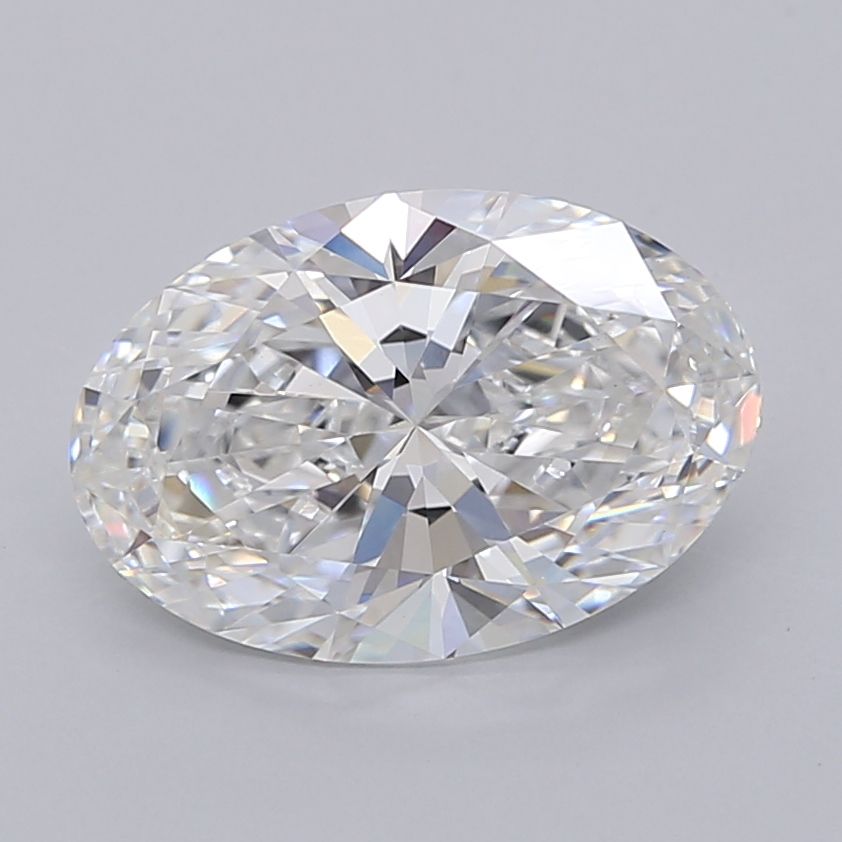 3.04 ct. oval Lab Grown Diamond front image