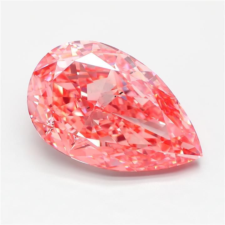 26.14 ct. pear Lab Grown Diamond front image