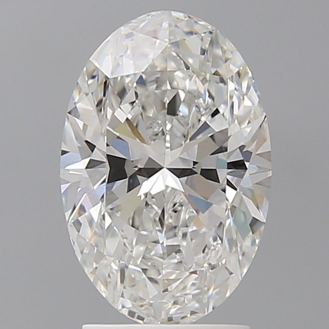 2.55 ct. oval Lab Grown Diamond front image