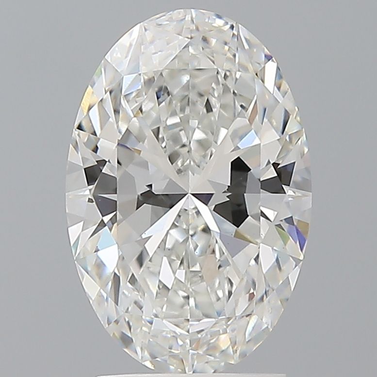 2.60 ct. oval Lab Grown Diamond front image
