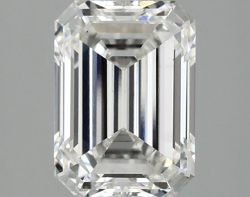 2.57 ct. emerald Lab Grown Diamond front image
