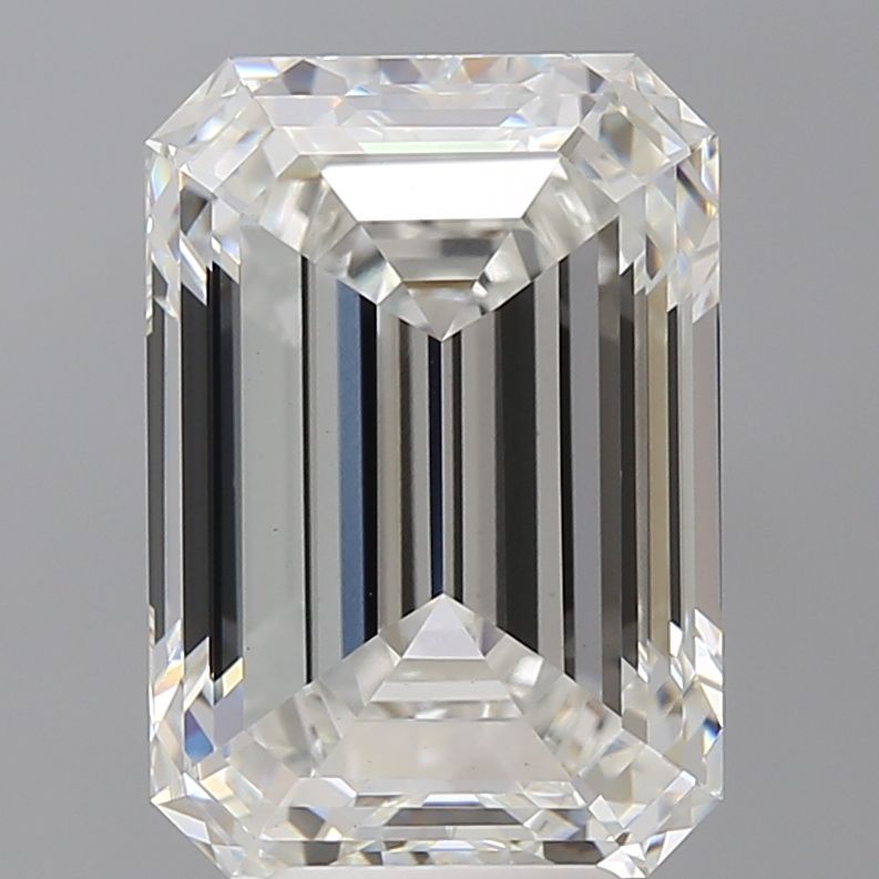 7.10 ct. emerald Lab Grown Diamond front image