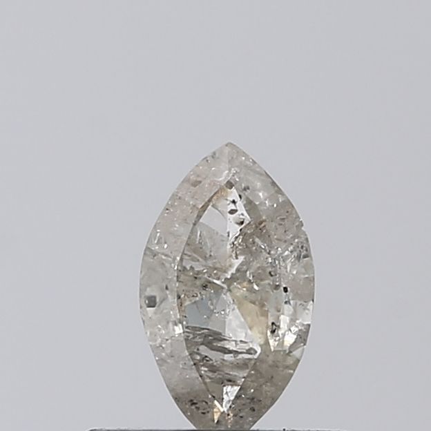 0.21 Carat Marquise Diamond Salt and Pepper VS2