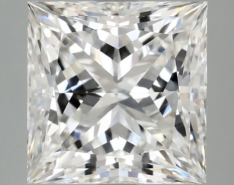 4.07 ct. princess Lab Grown Diamond front image