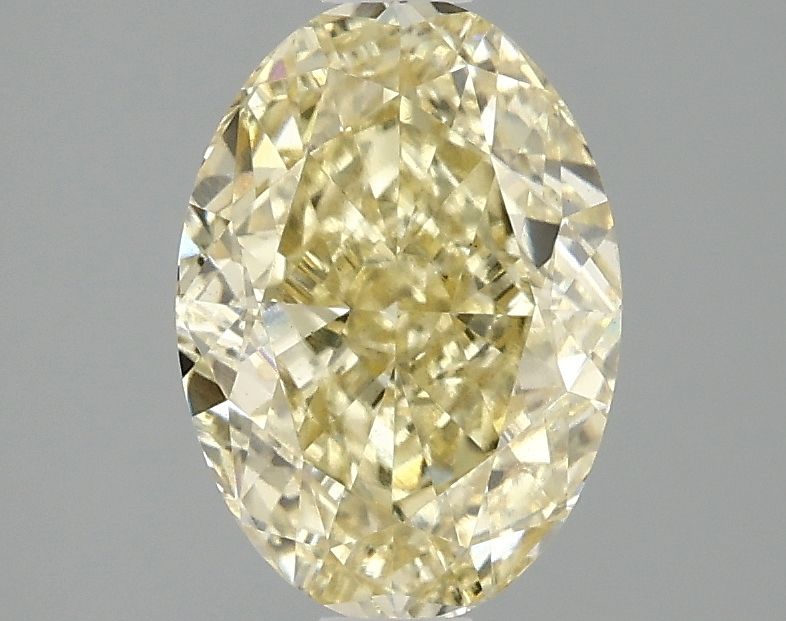 2.09 ct. oval Lab Grown Diamond front image