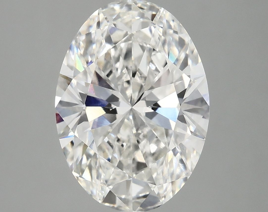 3.76 ct. oval Lab Grown Diamond front image