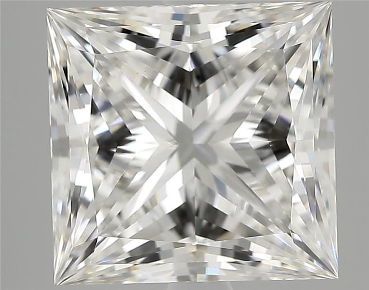 4.10 ct. princess Lab Grown Diamond front image
