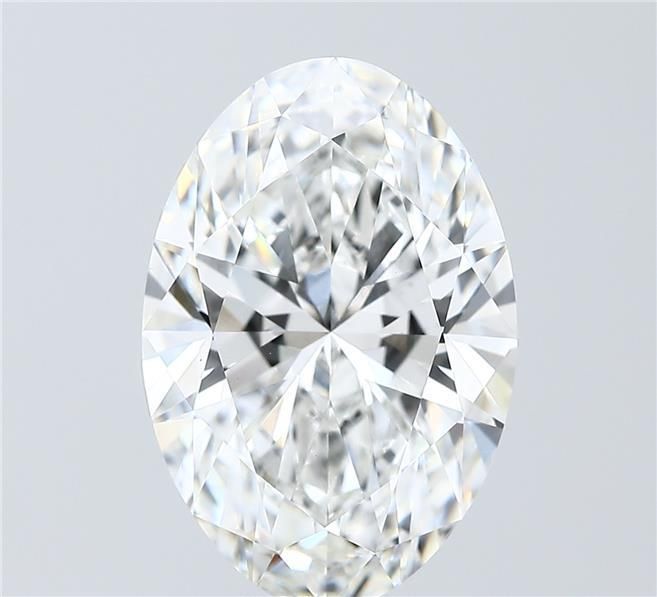 7.07 ct. oval Lab Grown Diamond front image