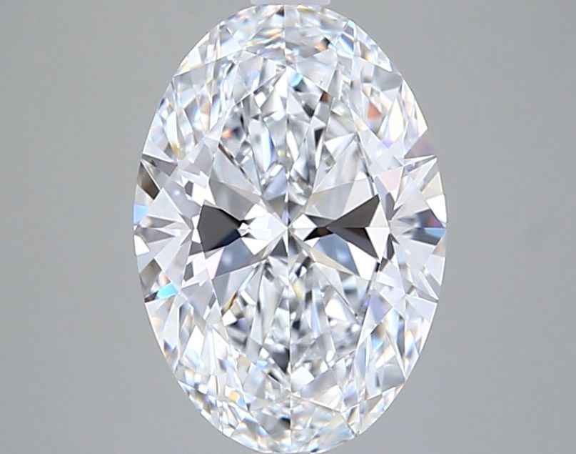 3.06 ct. oval Lab Grown Diamond front image