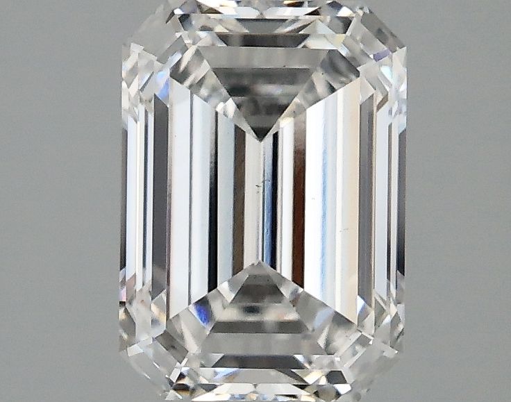 2.10 ct. emerald Lab Grown Diamond front image