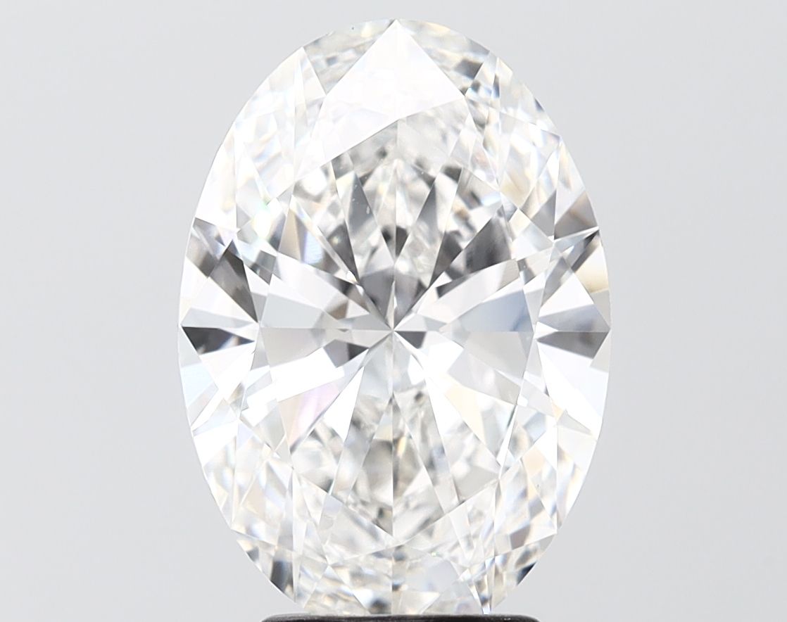 3.76 ct. oval Lab Grown Diamond front image