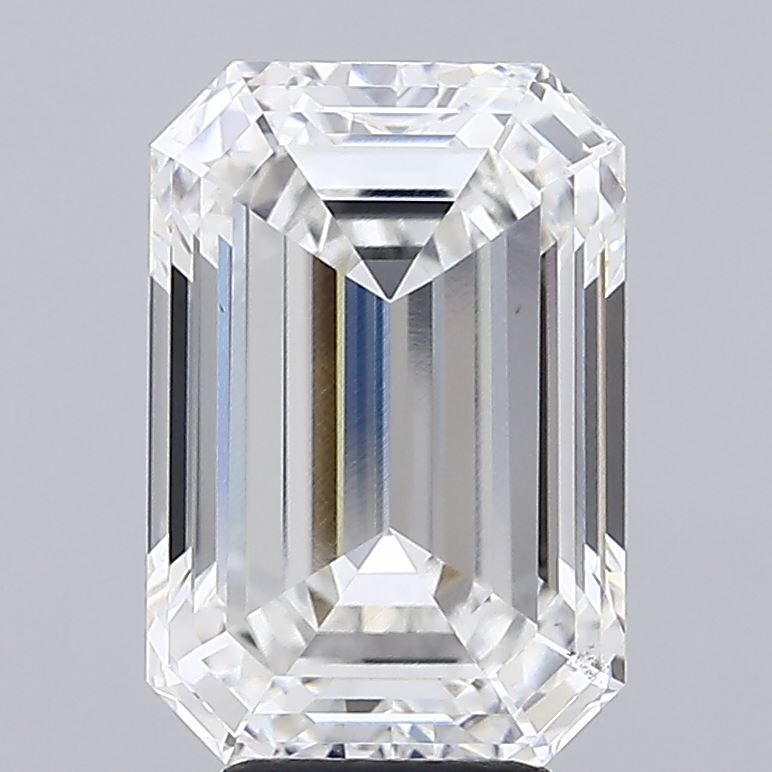 6.02 ct. emerald Lab Grown Diamond front image