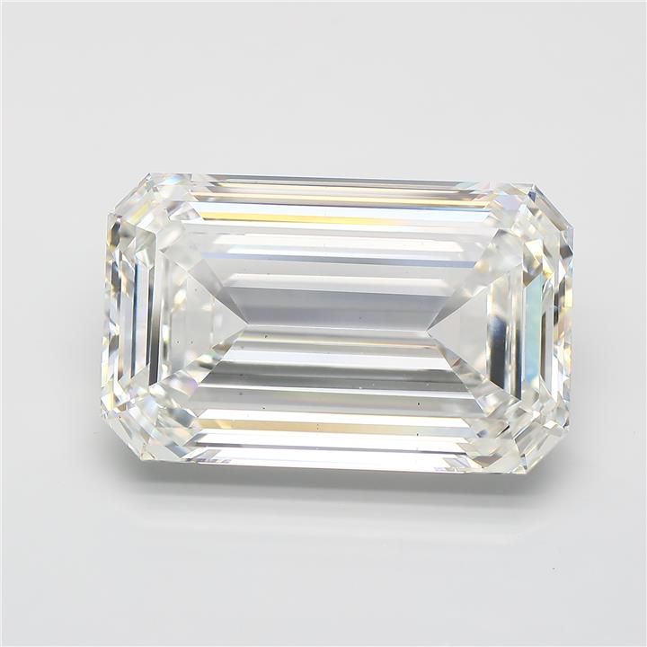 21.37 ct. emerald Lab Grown Diamond front image