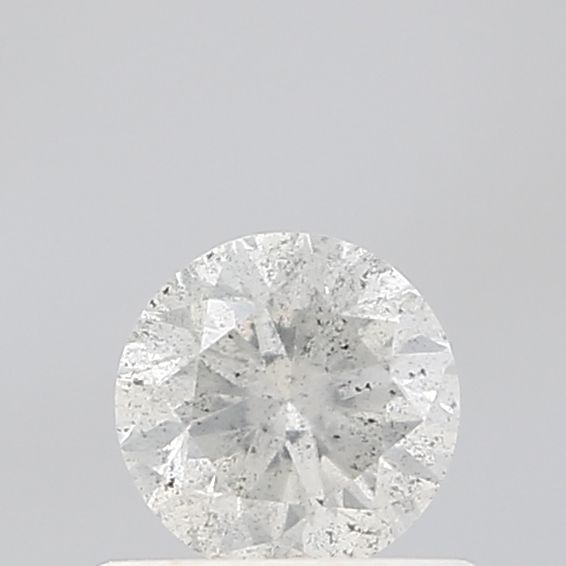 0.54 Carat Round Diamond Salt and Pepper VVS1