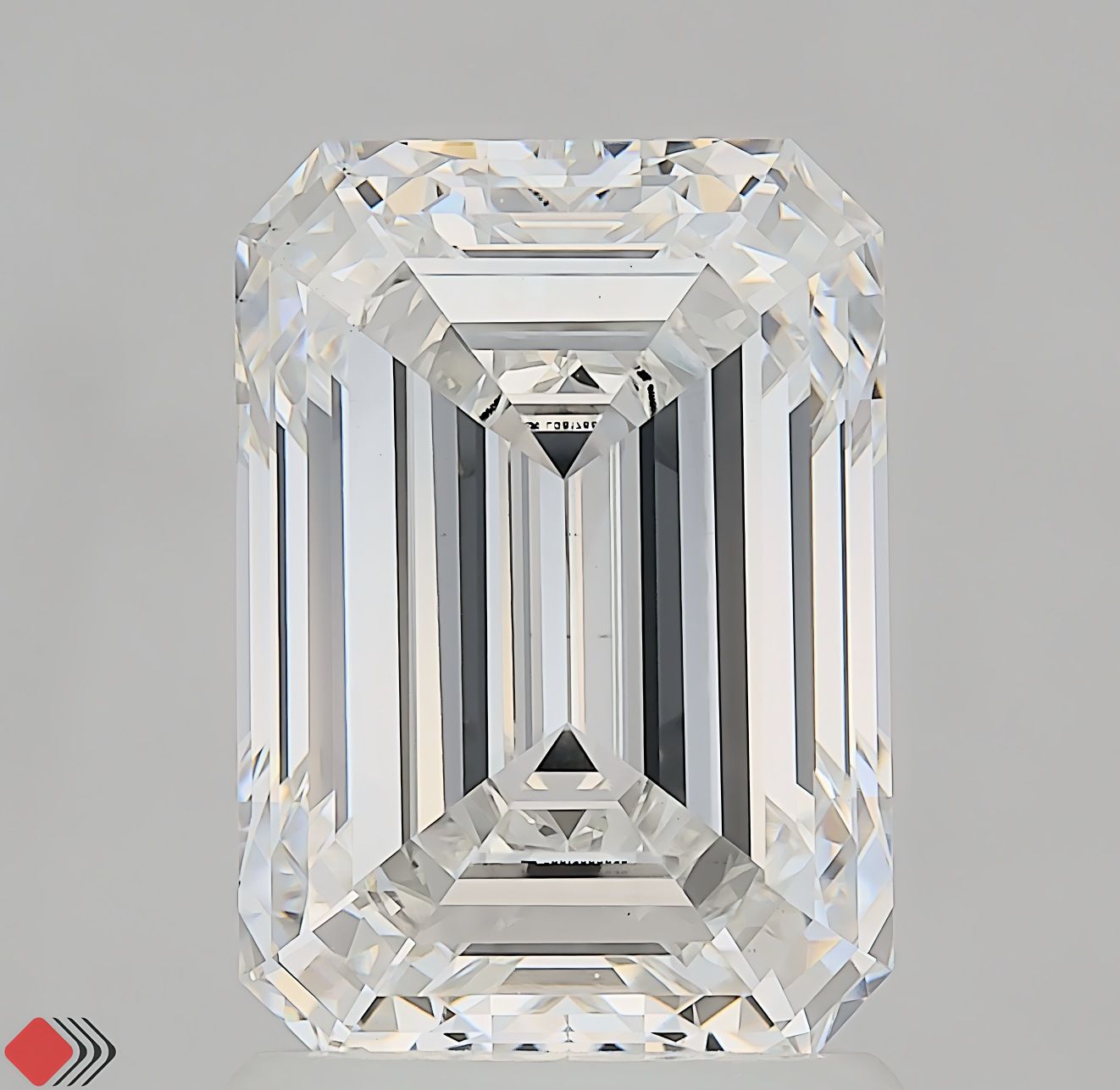 2.03 ct. emerald Lab Grown Diamond front image