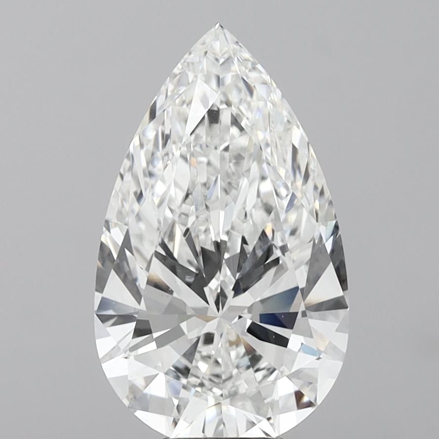 7.31 ct. pear Lab Grown Diamond front image