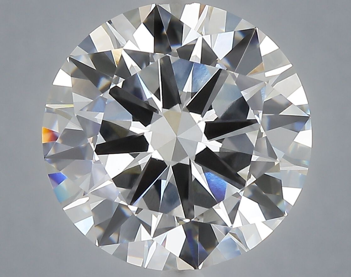 7.04 ct. round Lab Grown Diamond front image