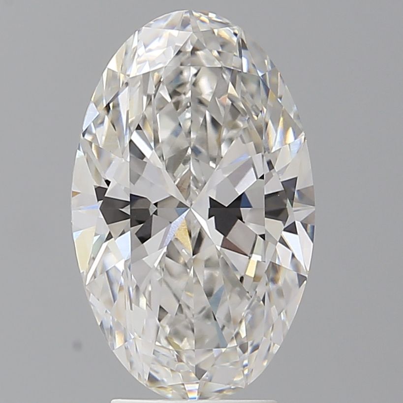 4.09 ct. oval Lab Grown Diamond front image