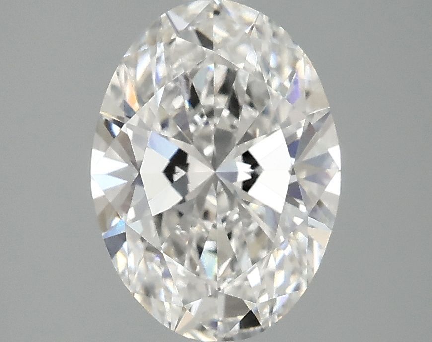 2.10 ct. oval Lab Grown Diamond front image