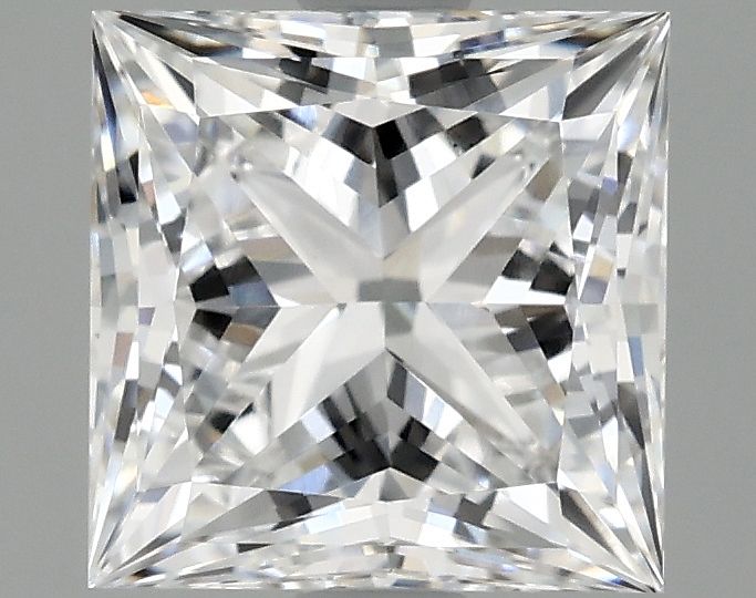 1.58 ct. princess Lab Grown Diamond front image