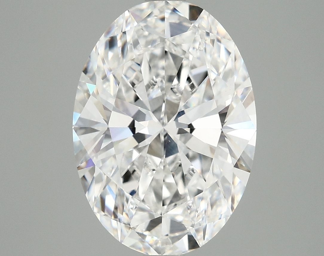 4.06 ct. oval Lab Grown Diamond front image