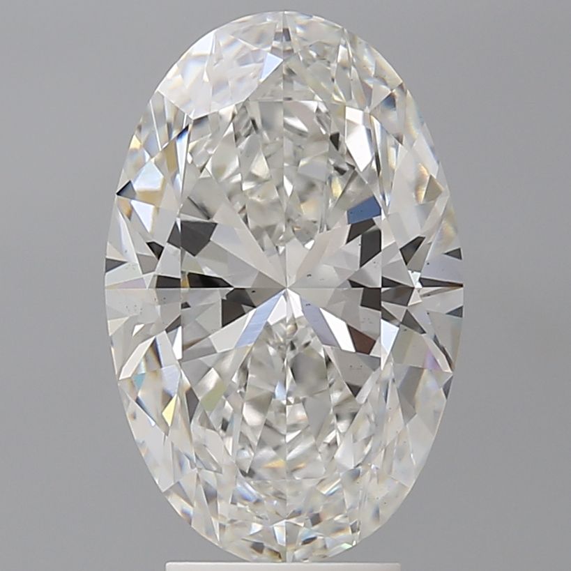 4.56 ct. oval Lab Grown Diamond front image
