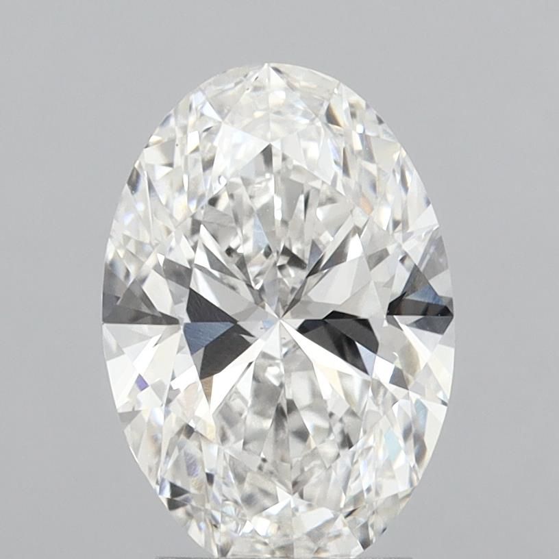 3.06 ct. oval Lab Grown Diamond front image