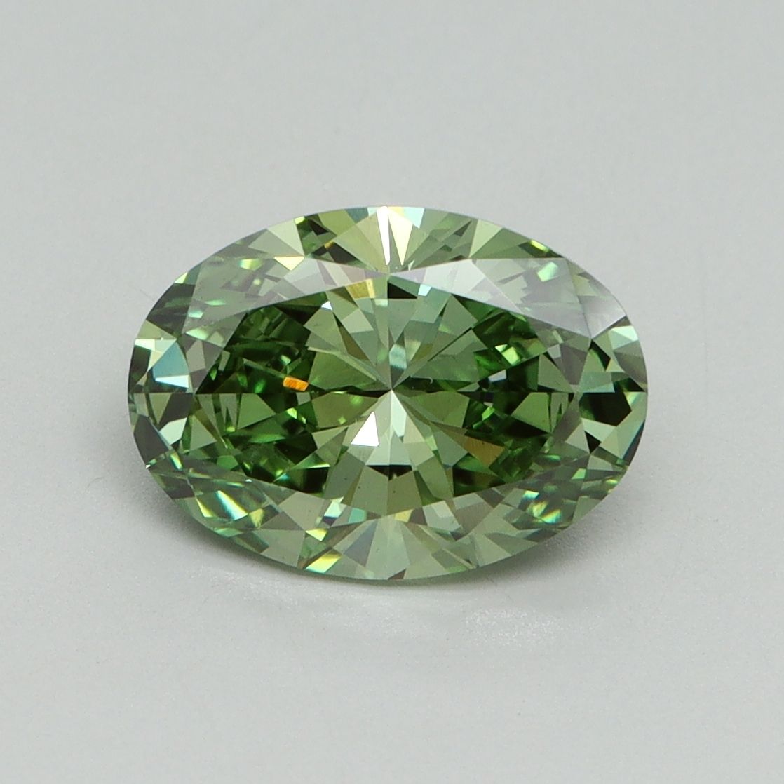 2.01 ct. oval Lab Grown Diamond front image