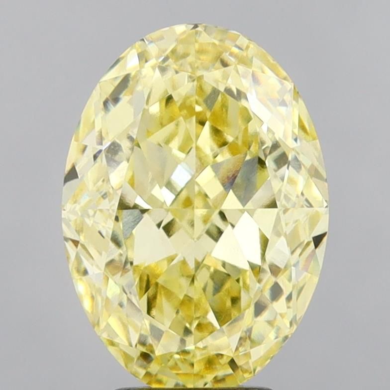 5.07 ct. oval Lab Grown Diamond front image