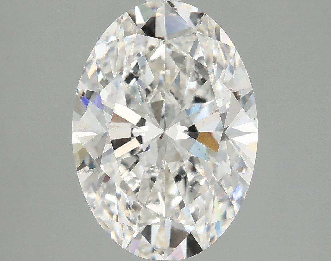 3.98 ct. oval Lab Grown Diamond front image