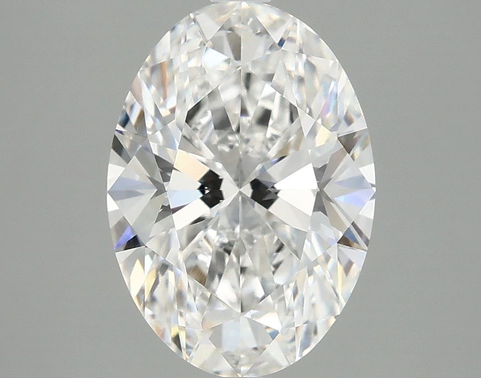 2.85 ct. oval Lab Grown Diamond front image