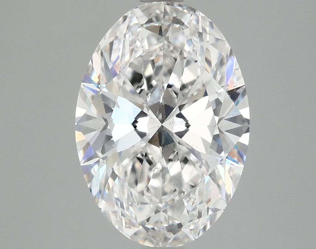 3.02 ct. oval Lab Grown Diamond front image