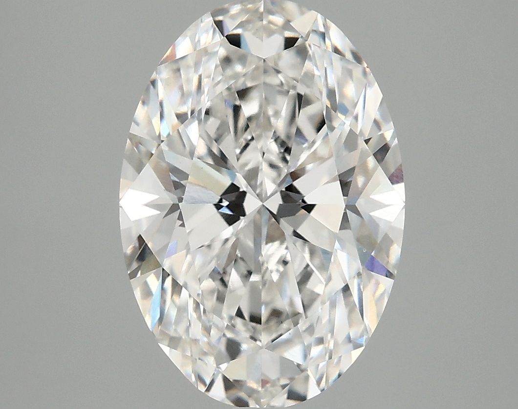 3.91 ct. oval Lab Grown Diamond front image