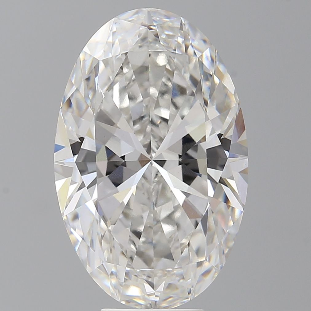 8.10 ct. oval Lab Grown Diamond front image
