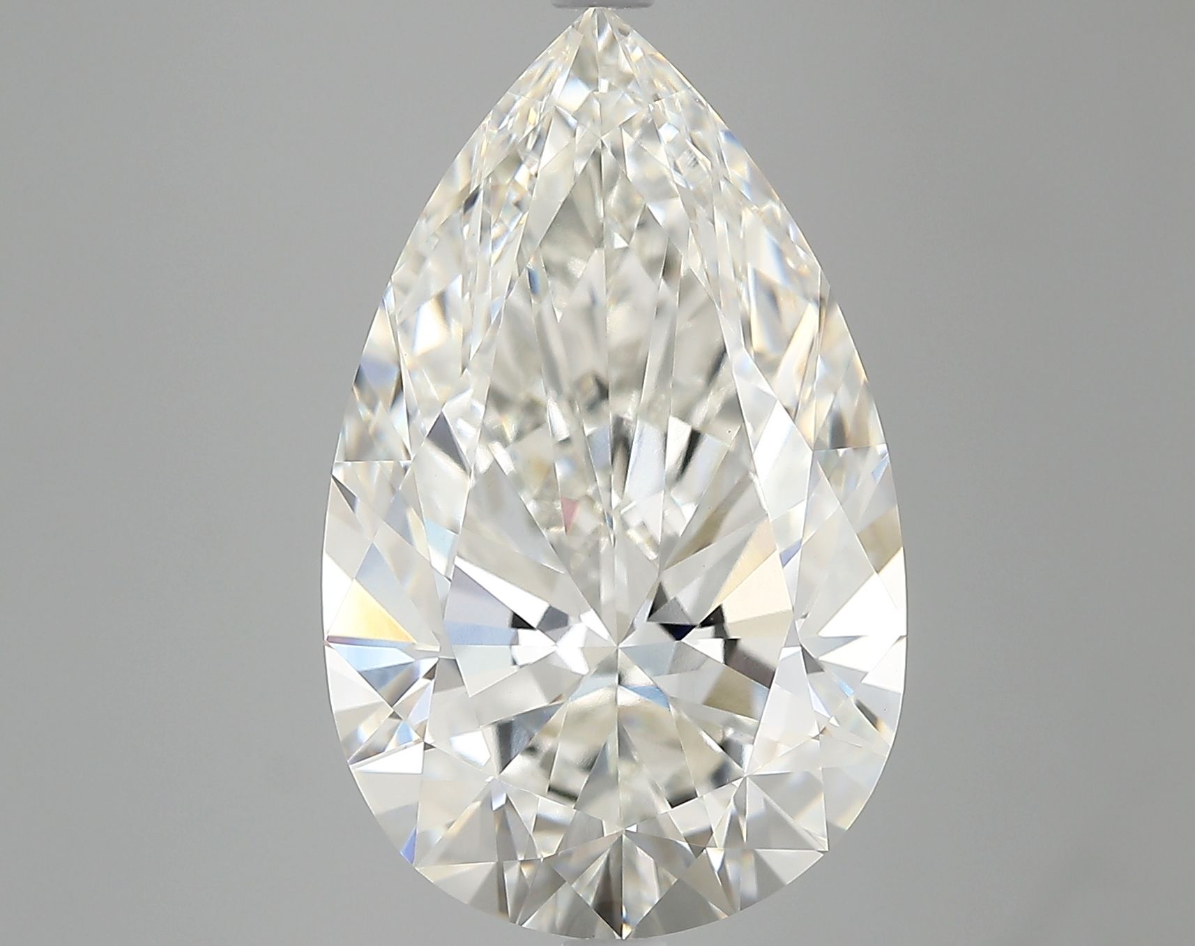 8.01 ct. pear Lab Grown Diamond front image