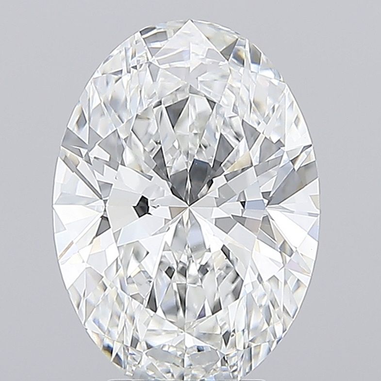 5.05 ct. oval Lab Grown Diamond front image