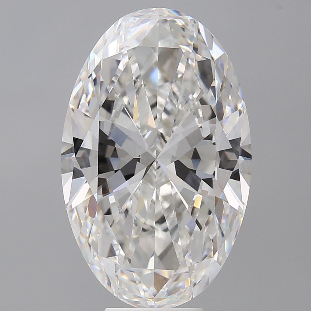 9.09 ct. oval Lab Grown Diamond front image