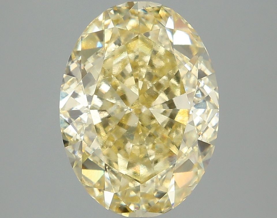 4.06 ct. oval Lab Grown Diamond front image